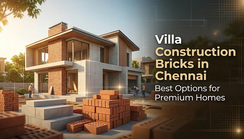 Villa Construction Bricks in Chennai: Best Options for Premium Homes